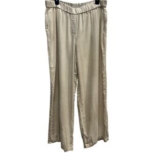 NWT J. Jill  Corduroy Pull-on Pants‎ Women's Size Large Barley Beige